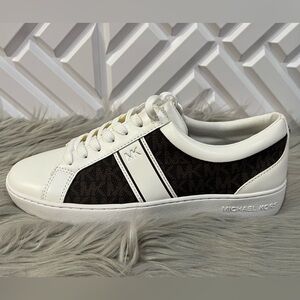Michael Kors MICHAEL MMK Juno Stripe Lace-Up Low-Top Sneakers
